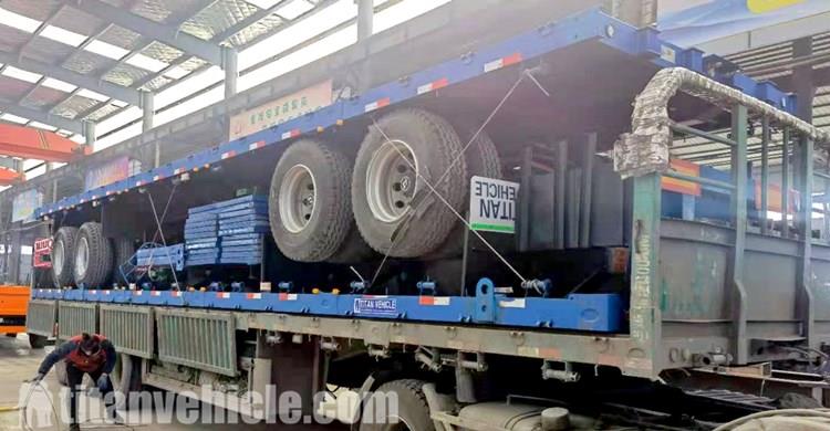 2 Axle 50Ton Sideboard Trailer for Sale in Nigeria Abuja