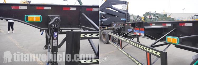 Factory Show of 45 Ton Container Loader Truck Trailer