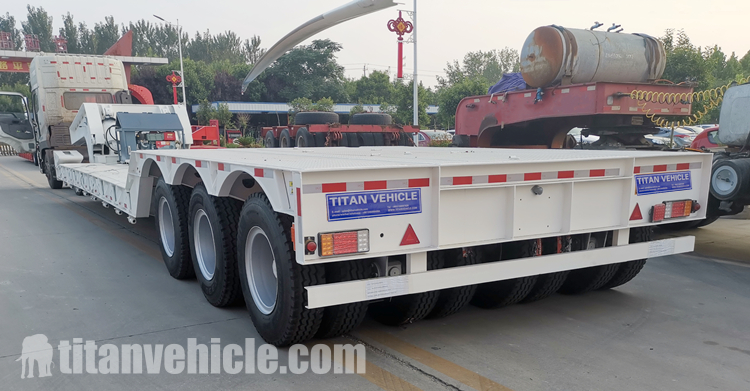 3 Line 6 Axle Folding Gooseneck Trailer for Sale In Mozambique