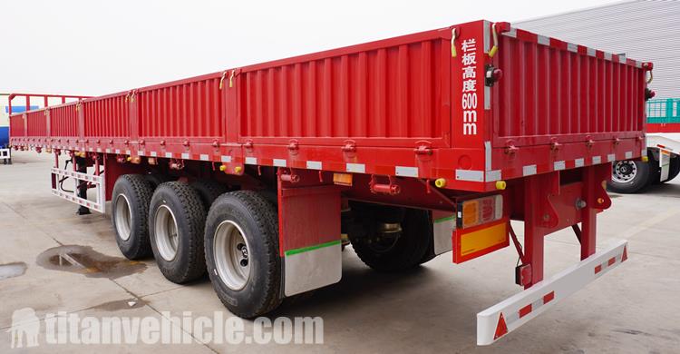 60 Ton 3 Axle Grain Transport Semi Trailer Price