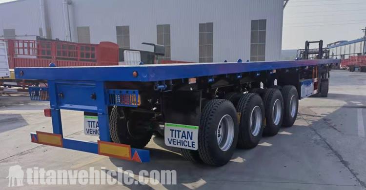 45 Ft Flatbed Trailer for Sale Price Manufacturer