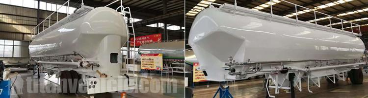 Semi Wheat Flour Tanker Trailer Manufacturer