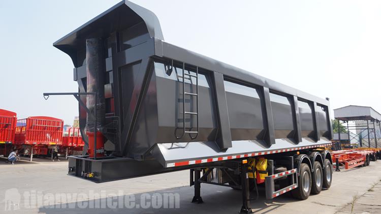 35 Cubic Semi Tipper Trailer for Sale In Cote d'Ivoire