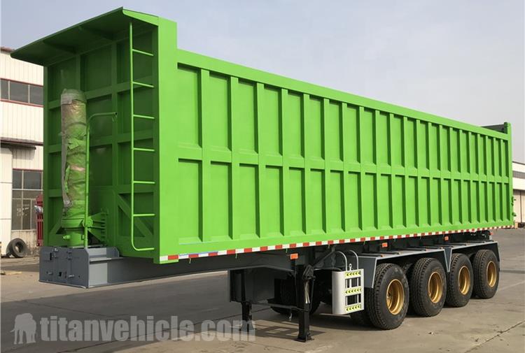 4 Axle 40CBM Tipper Trailer for Sale In Malawi