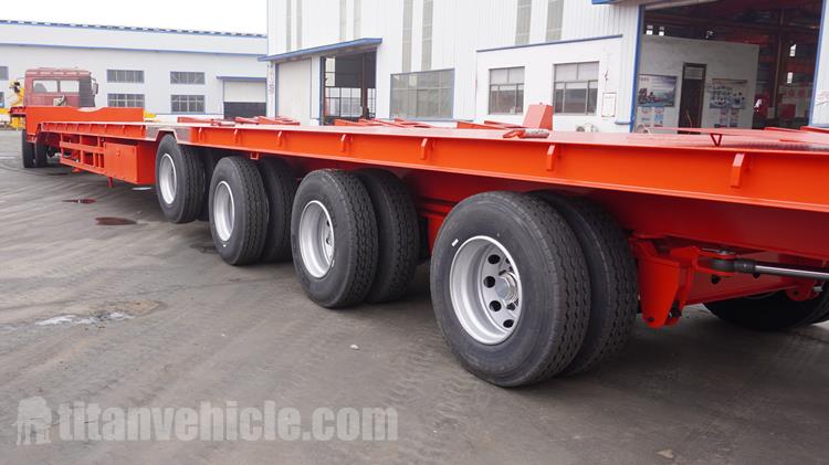 4 Axle 58 M Extendable Wind Blade Trailer for Sale In Kazakhstan