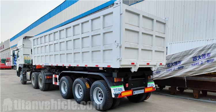 Tri Axle 35CBM Tipper Trailer for Sale In Namibia