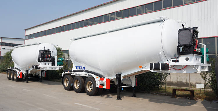 3 Axle Pneumatic Tank Trailer