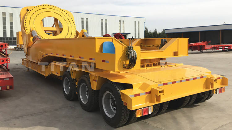 Adapter Trailer for 80m Wind Turbine Blade Transportation