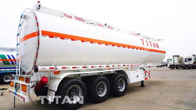 3 Axle 40000 Liters Fuel Tanker Trailer for Sale Manufacture