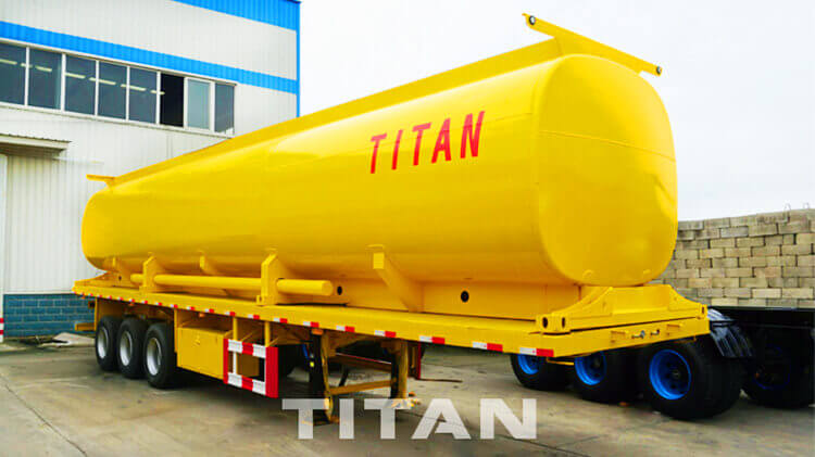 3 Axle 45000 Liters Diesel Tanker Trailer for Sale Suppliers