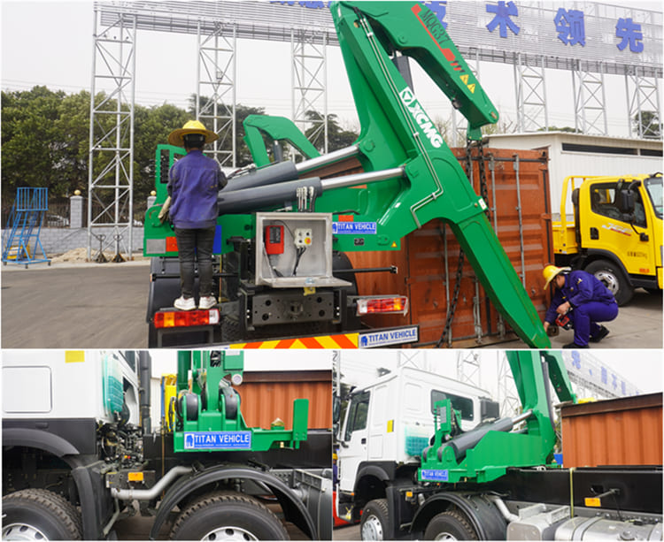 20 Ft Container Side Lifter Truck Trailer for Sale  in Mauritania